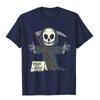 Free Hugs Grim Reaper Funny Pun Scary Halloween Costume Boys T-Shirt Birthday Cotton Tees Gift Coupons T Shirts