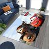 1pc Rusteze Tow Truck Mcqueen Carpet Rug for Bedroom Living Room Decor Sofa Home Game Area Rug Non-slip Floor Mat. D073007