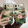 Ship and Red Lotus For Redmi Note 9 9S 10 11 12 12S 13 Pro+ Plus 5G India 14 Pro 4G Global 14S 13C 14 silicone soft phone case