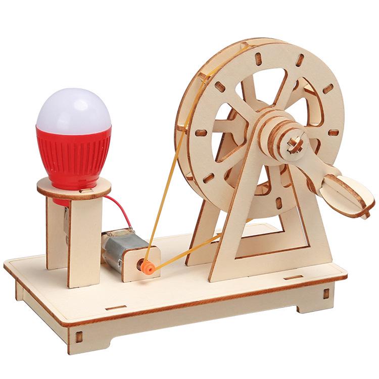 

Набор генератора с ручным приводом для детского STEAM-образования и научных экспериментов 500+ sets