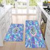 Manchester City Flannel Area Rug Soft Kitchen Floor Mat Non Slip Carpet Room Decor