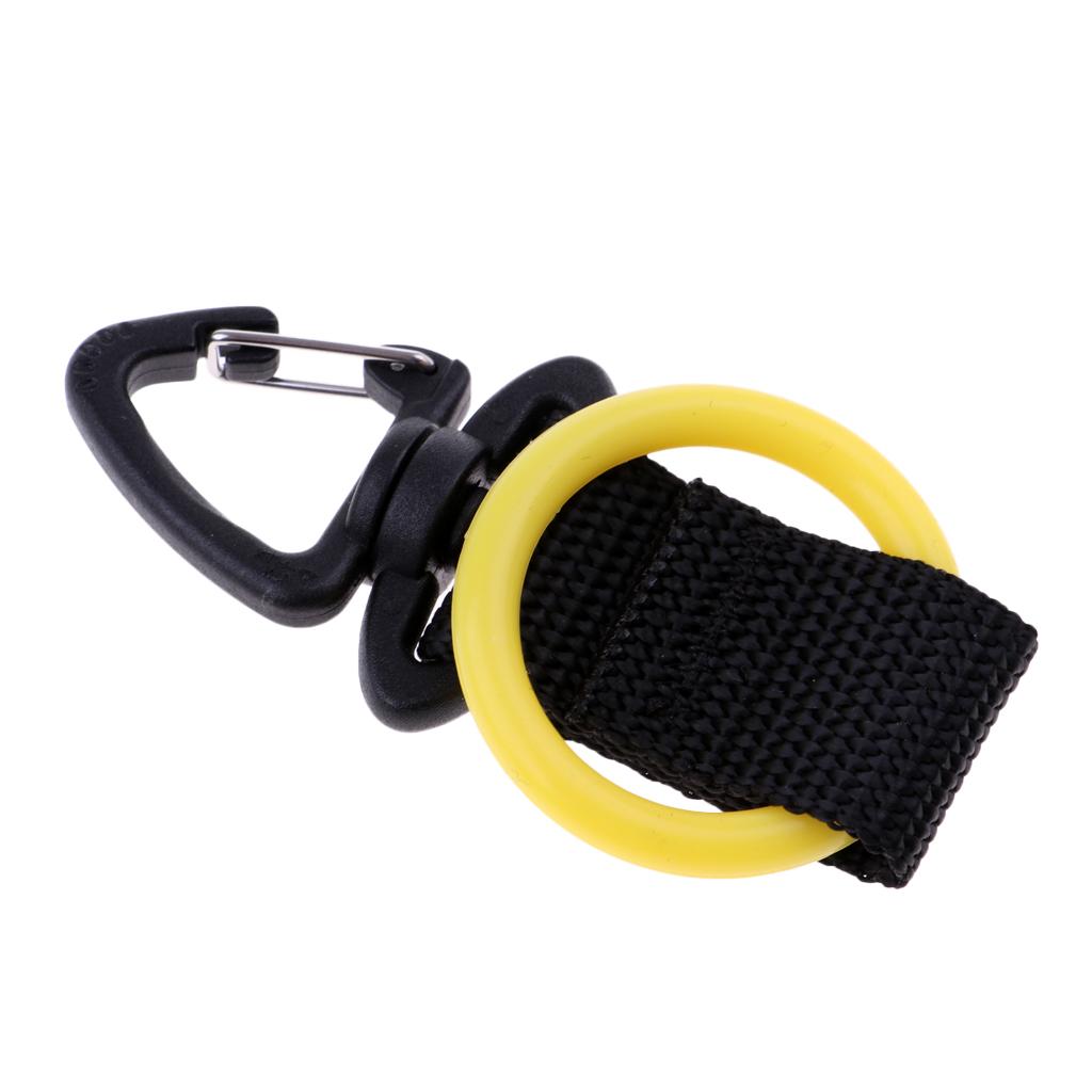 Compact Regulator Holder Retainer Clip Lanyard for Diving