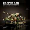 1603Pcs WW2 Military Heavy Tank Building Blocks German Armored Vehicle Bricks DIY Toys Panzer 3D Model Adult Christmas Gifts NEW