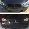 Replace For BMW E60 Front Bumper Grill E61 5 Series 520i 530d 535d M5 2003 2004 2005 2006 2007 2008 2009 2010 Gloss Black Grille QCYZR1