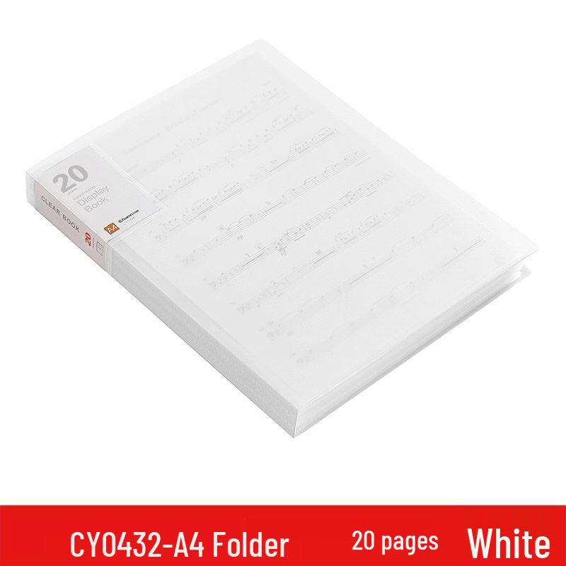 

Папка с прозрачными многослойными вставными карманами формата А4 для документов и сертификатов студента