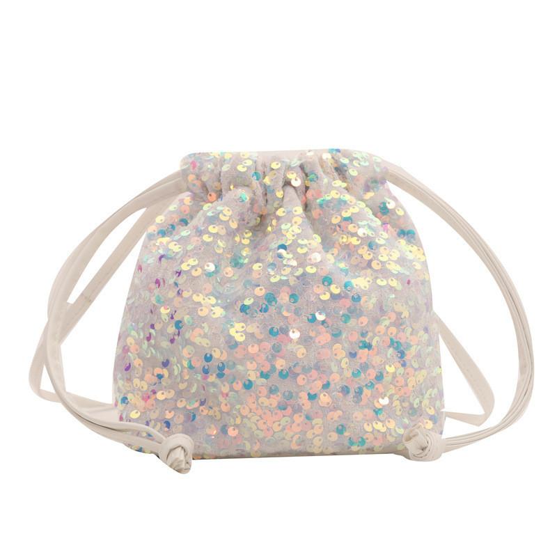 Fashionable Womens Sequin Bucket Bag In Chic Colors For Everyday Use