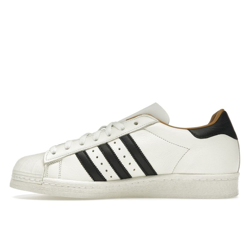 Adidas JJJJound x Superstar 82 Made in Germany Off White Unisex Sneakers Cream Core-Black IH8148