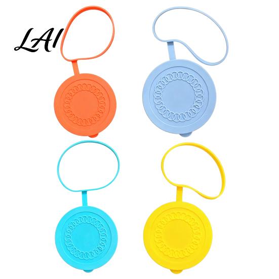 Leakproof Sealing Lid Silicone Yogurt Jar Lid Reusable for Food Covers Glass Jar Milk Bottle Dishwasher Safe Canning Cover