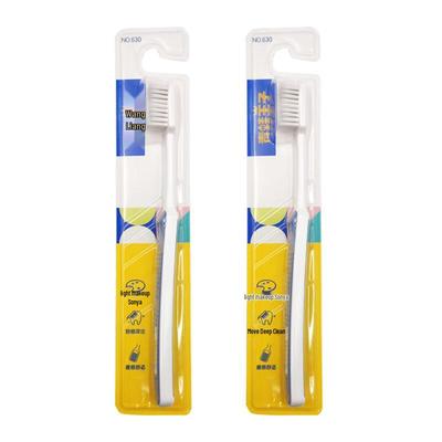 Froschkönig 630 Ultrafeine Weiche Borsten Zahnbürste (2er-Pack)