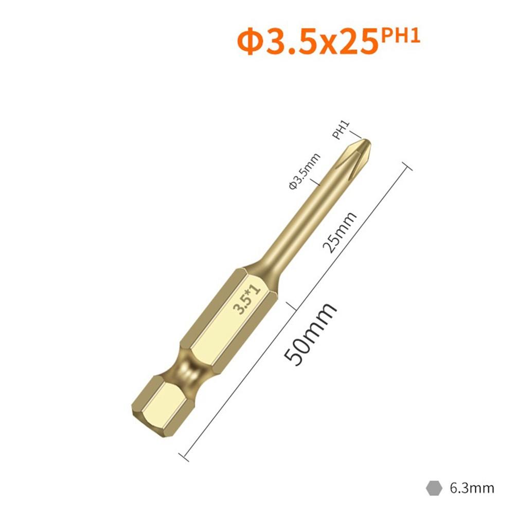 Alloy Steel Screwdriver Bit High Hardness Magnetic