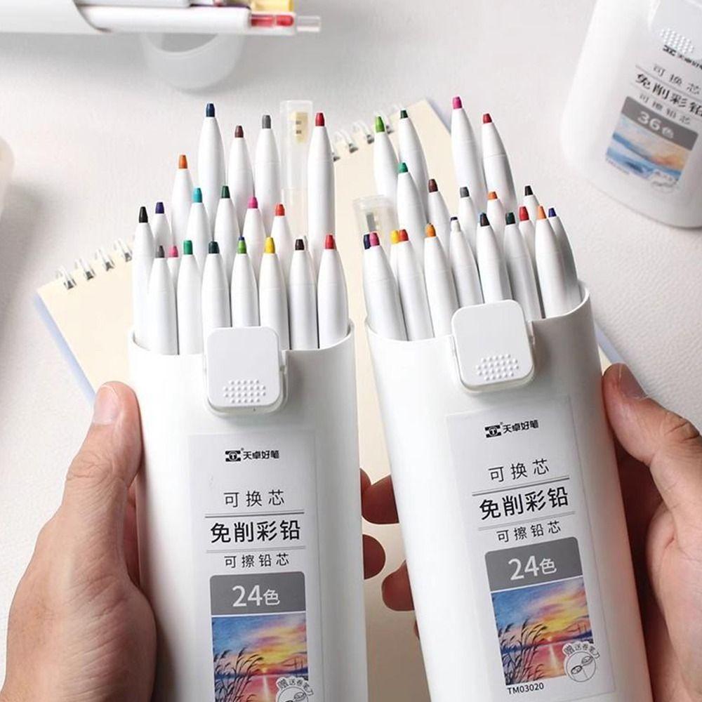 Non Sharpening Mechanical Pencil Replaceable Refill Propelling Pencil Sketching Pen  School Office