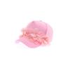 Flower Lace Cap for Women's Middle-aged Summer Thin Hat