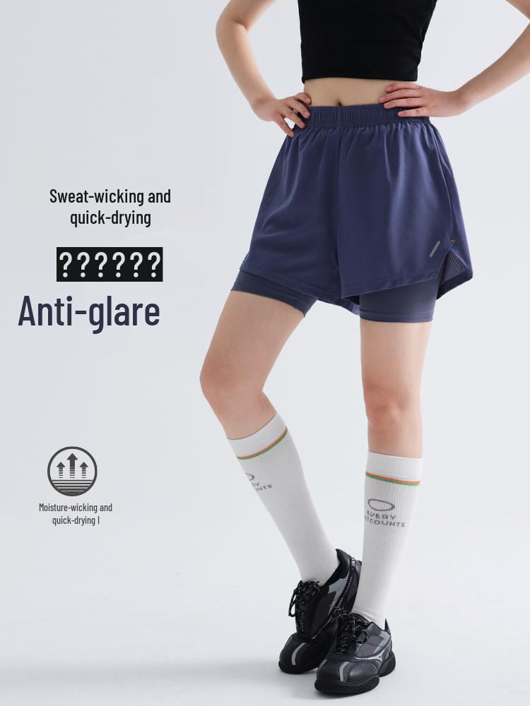 Women's 2-in-1 Quick-Dry Breathable Running Fitness Shorts