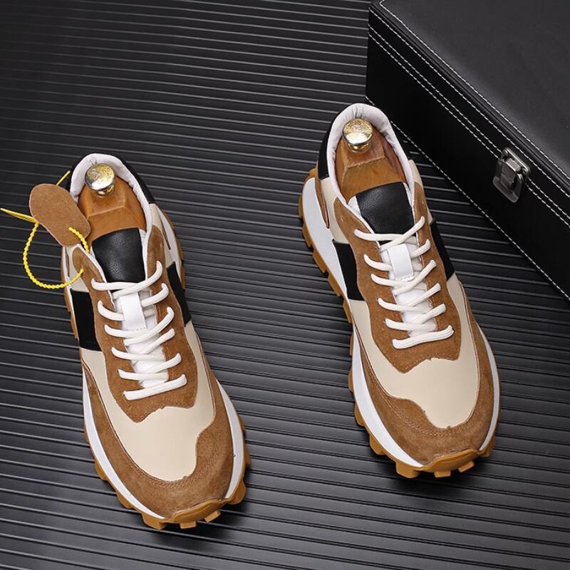 Fashion New summer breathable  Forrest Gump shoes men's thick sole leisure running sneakers Zapatos Hombre a20