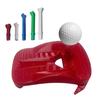 Porta Mazze da Golf Stampato 3D Supporto per Tee in Erba Sintetica Campo Pratica Esterno Interno Allenamento a Casa Simulatore di Golf Base in Erba con Cerniera per Tee