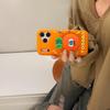 3D Cartoon Carrot Stand Case for iPhone 14/13/17/16/15 Pro Max