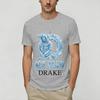 Drakes IceUnisex Unisexs T Shirts Vintage Tee Shirt Short Sleeve Round Neck TShirt Pure Cotton Plus Size Clothes