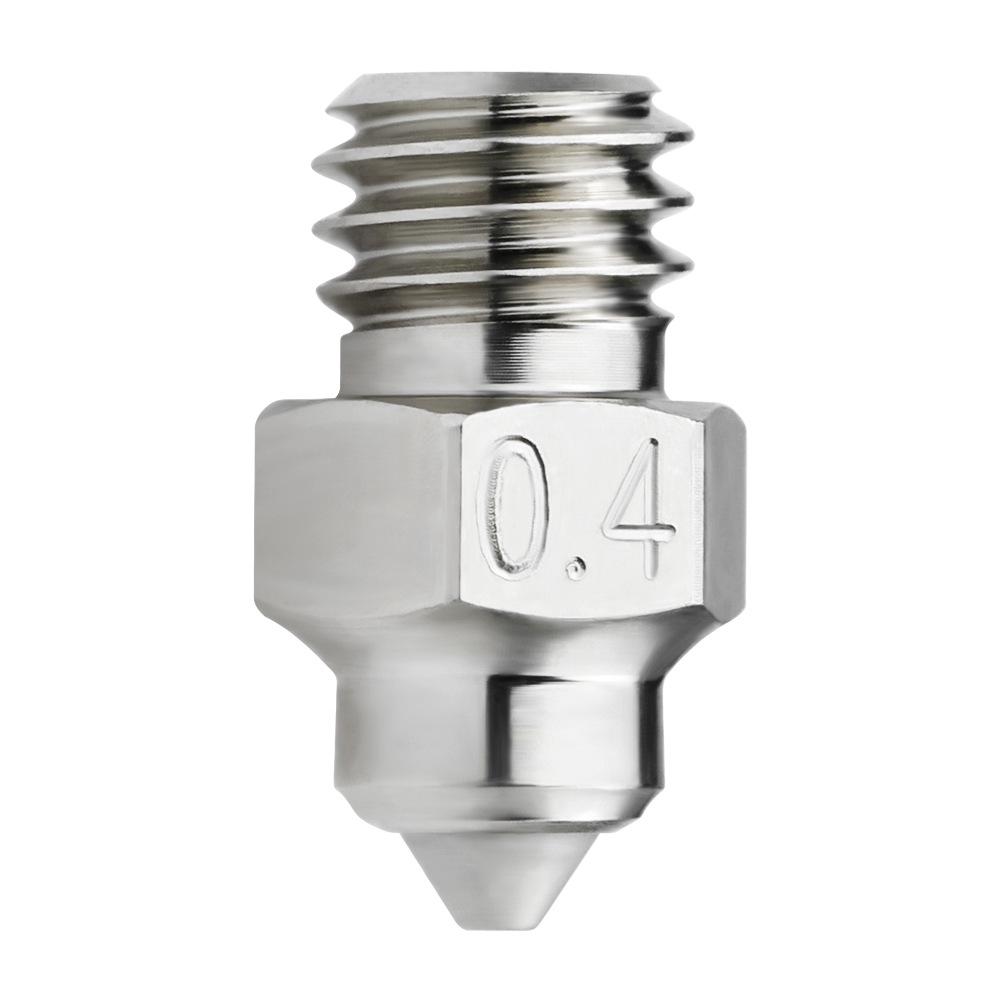 

Биметаллическое сопло MK8 для 3D-принтера: Закаленная сталь, Высокотемпературная и износостойкая, Совместима с нитями из углеродного волокна.