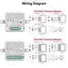 Smart WiFi Graffiti Switch: Alexa-Compatible On/Off Timer & Dimming Module with Dual Control