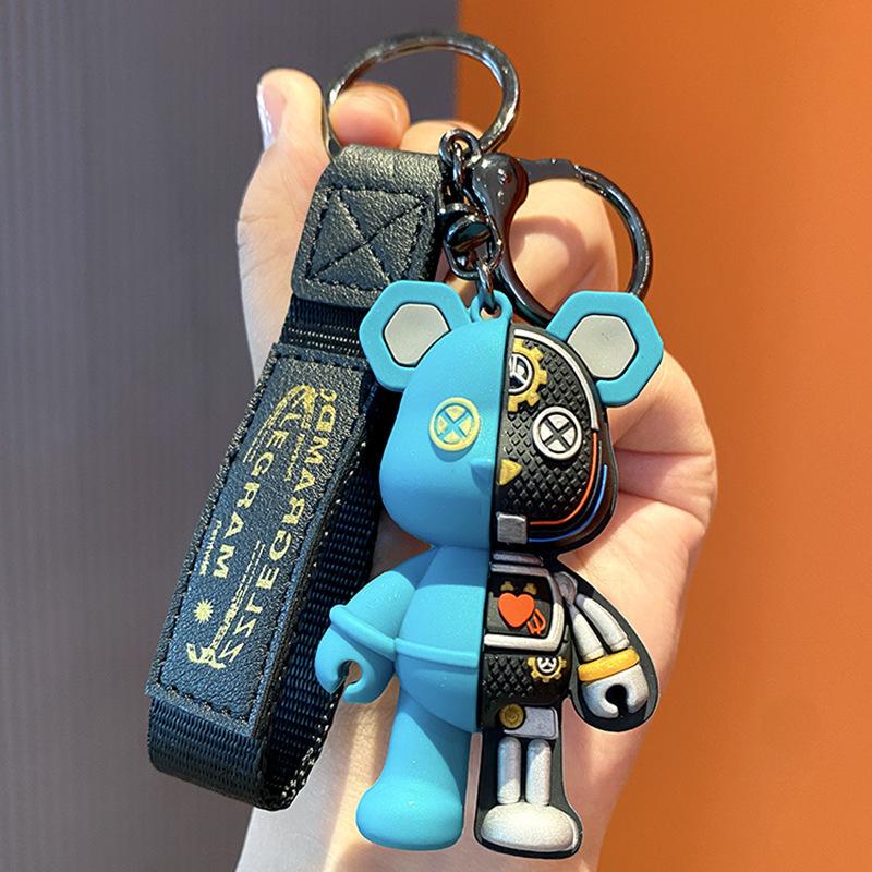 Portachiavi Astronauta Figurina Cartone Animato Astronauta Fascino per Borsa Unisex Coppia Ciondolo per Auto Figurine da Artigli