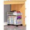 Chang Baosen 2-Tier Rolling Desk Storage Shelf