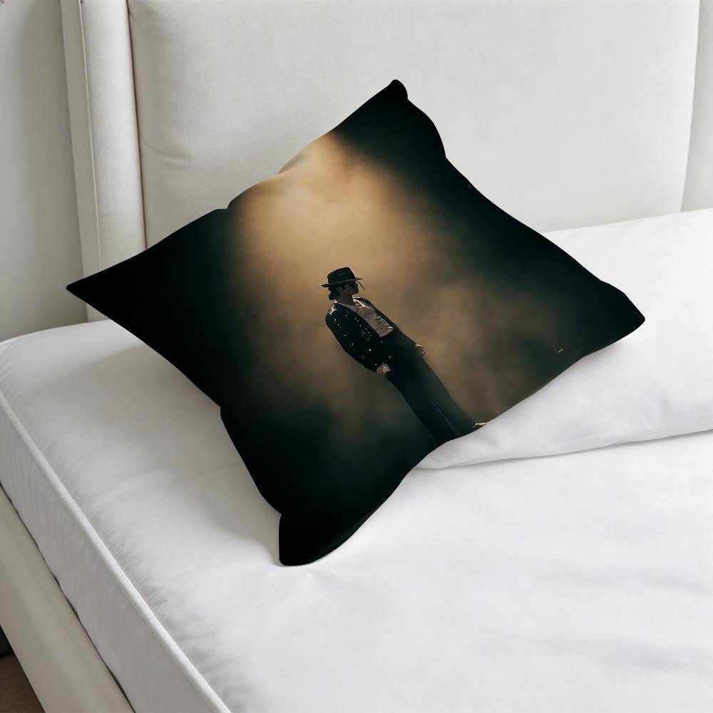 Superstar MMichael JJackson Fashion Square Pillow Case Durable Throw Pillow Cover for Sofa Couch Chair