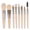 Voyage 10-teiliges tragbares weiches Make-up-Pinsel-Set, Lidschatten, Foundation, Puder, Wimpern, Lippen, Concealer, Rouge, Make-up-Pinsel-Set