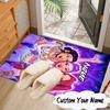 Custom Name KPop Cartoon Carpet, Chair Rug,Area Rug for Office Bedroom living rooms bedroom, Doormat decor Christmas fan gifts