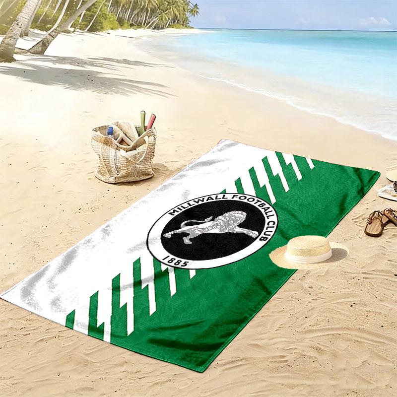 Millwall F.C Beach Towel, Large Soft Quick Dry Towel for Beach Camping Swimming