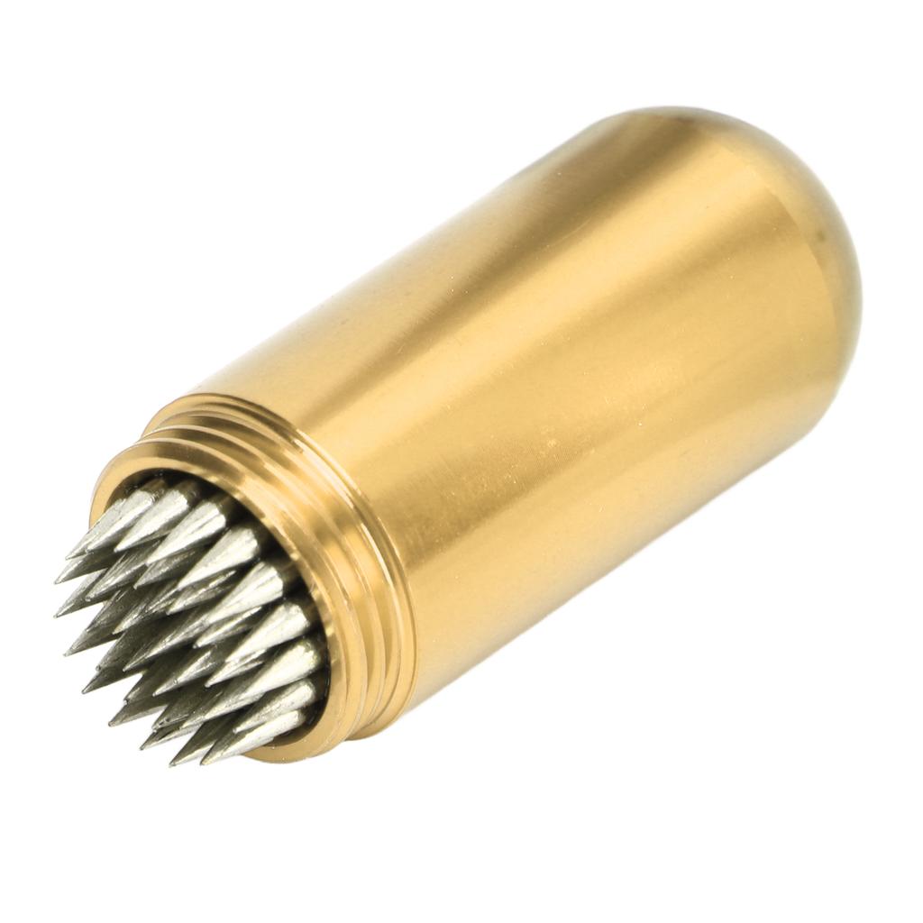 Snooker Vârf Modelator Tac Biliard Vârf Tac Biliard Instrument Alezaj cu Lanț Chei Auriu