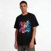 2026 Trendy Graffiti Style New Year Themed Graphic Casual Top Pure Cotton T-shirt