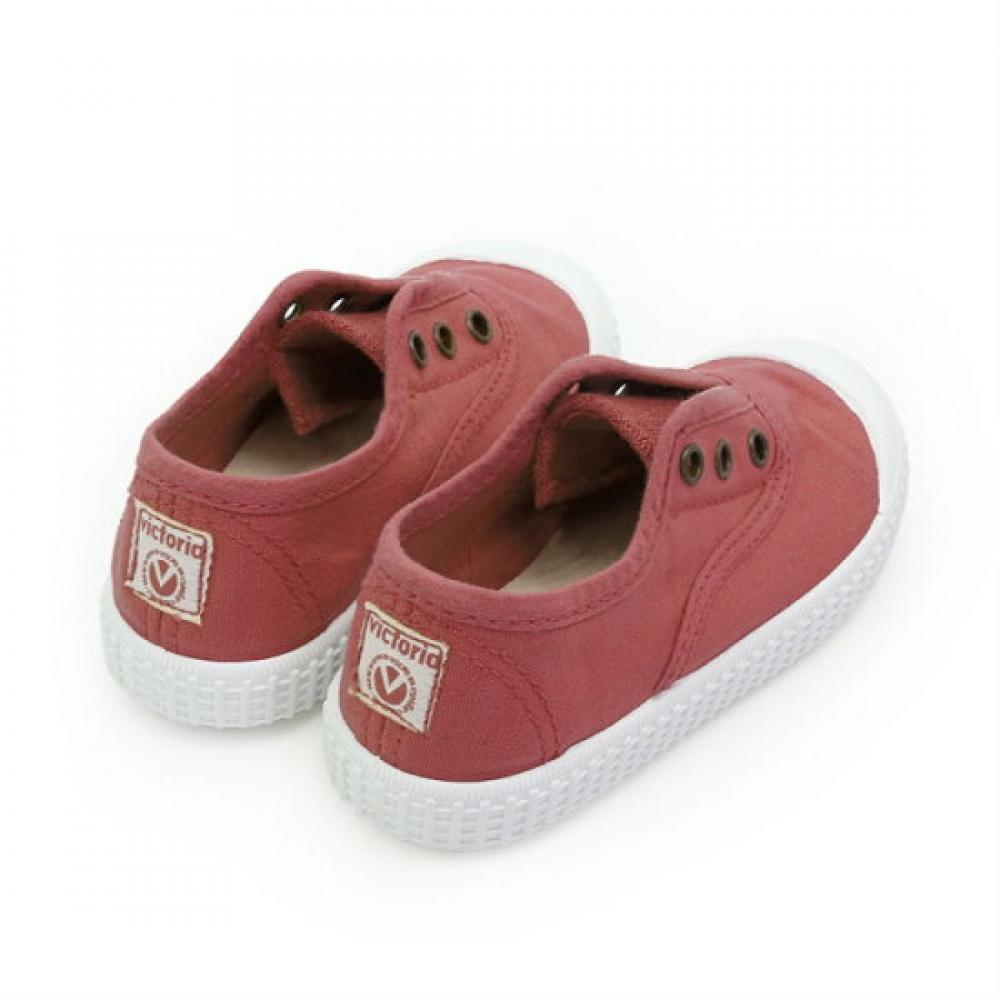 Victoria Shoes Kids Inglesa Cotton Lavada Sneakers Pink 106627 Rosa