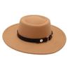 Nyugati Cowboy Kalap Szélvédő Kötél Jazz Kalap Velúr Vintage Felsőkallap Filc Kalap Gyapjú Kalap Férfiaknak és Nőknek