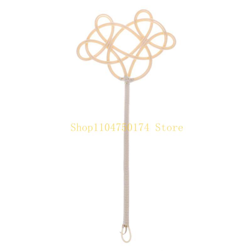 Traditional Racket Woven Imitation Rattan Clean Duster Carpet Rug Beater Durable Top Sale