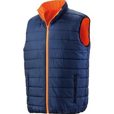 Result Safeguard Mens Reversible Soft Padded Safety Gilet
