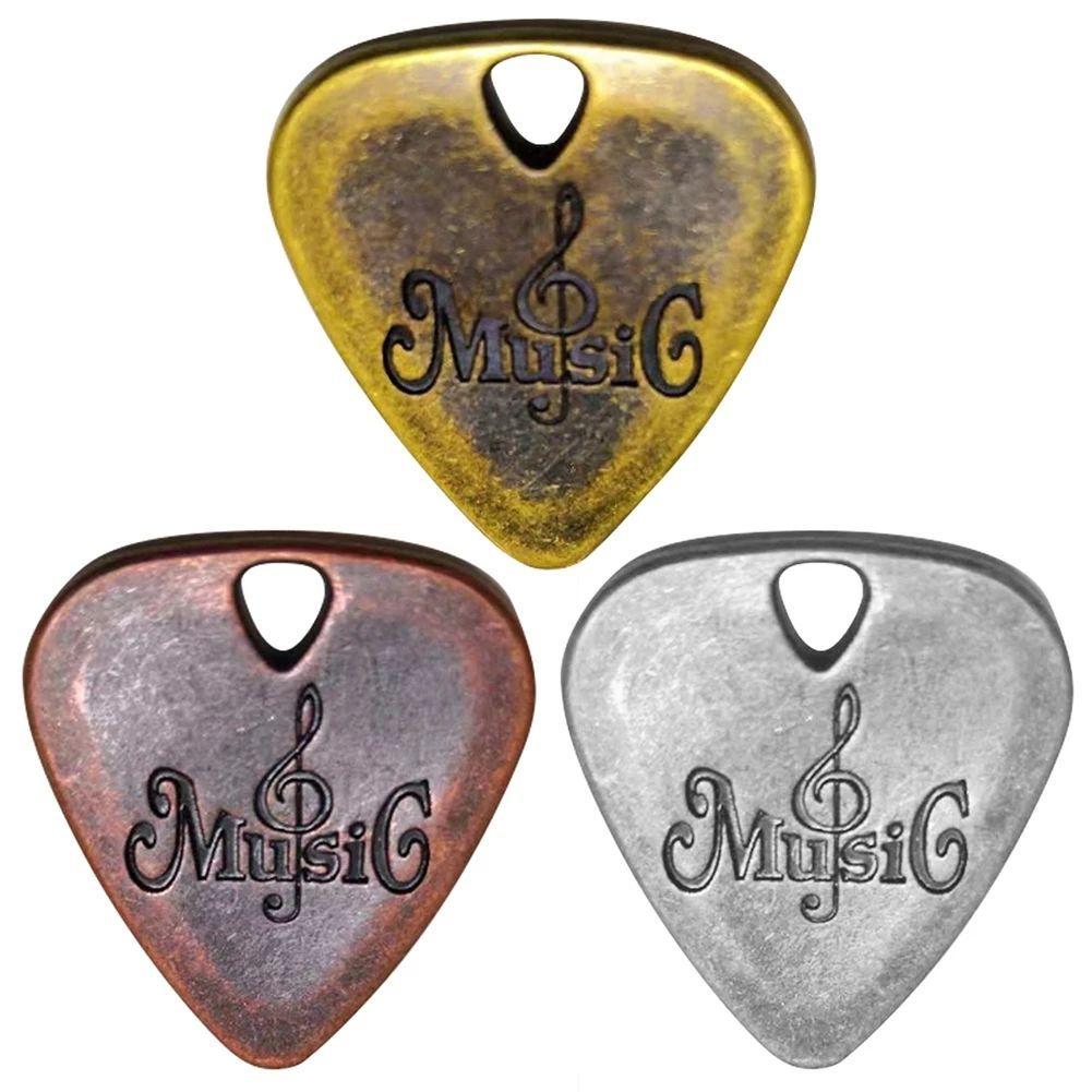 

Sports Entertainment Musical Instruments Plectrum Zinc Zinc Zinc Alloy Pick Metal Guitar Pick Guitar Pick 3pcs