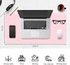 Desk Pad Protector, Non-Slip PU Leather Large Mouse Pad, Easy Clean, Writing Pad for /Home/Decor/School Desk Mat
