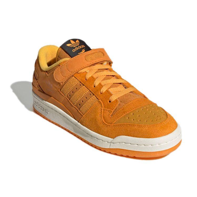 Adidas Forum 84 Low Suede Focus Orange Unisex Sneakers Semi-Solar-Gold Crew-Orange GY8997