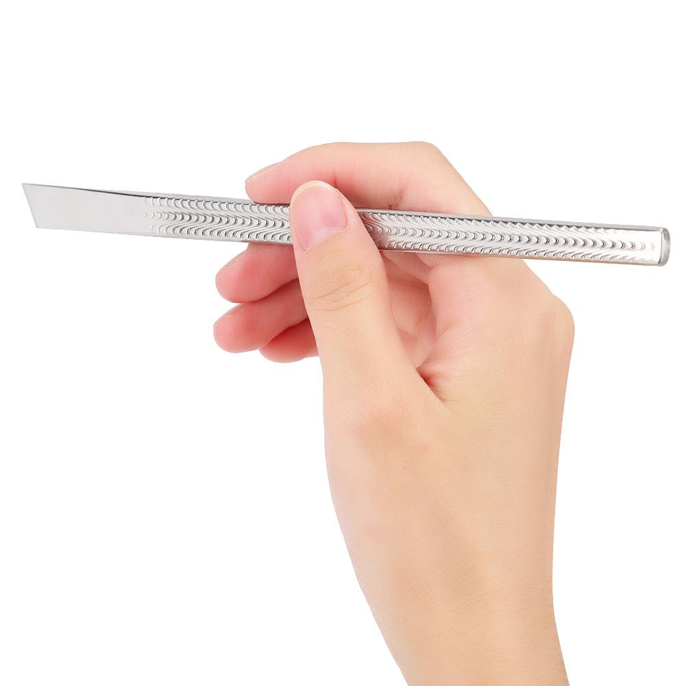 7ks Nerezová ocel Odstraňovač odumřelé kůže na nohou Mozoly Zrohovatělý zastřihovač Sada pedikúrních nástrojů