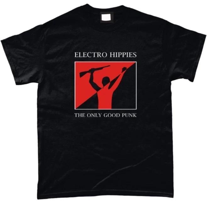 Футболка Electro Hippies Музыка Панк Краст Гриндкор Carcass Discharge Heresy G182 3XL