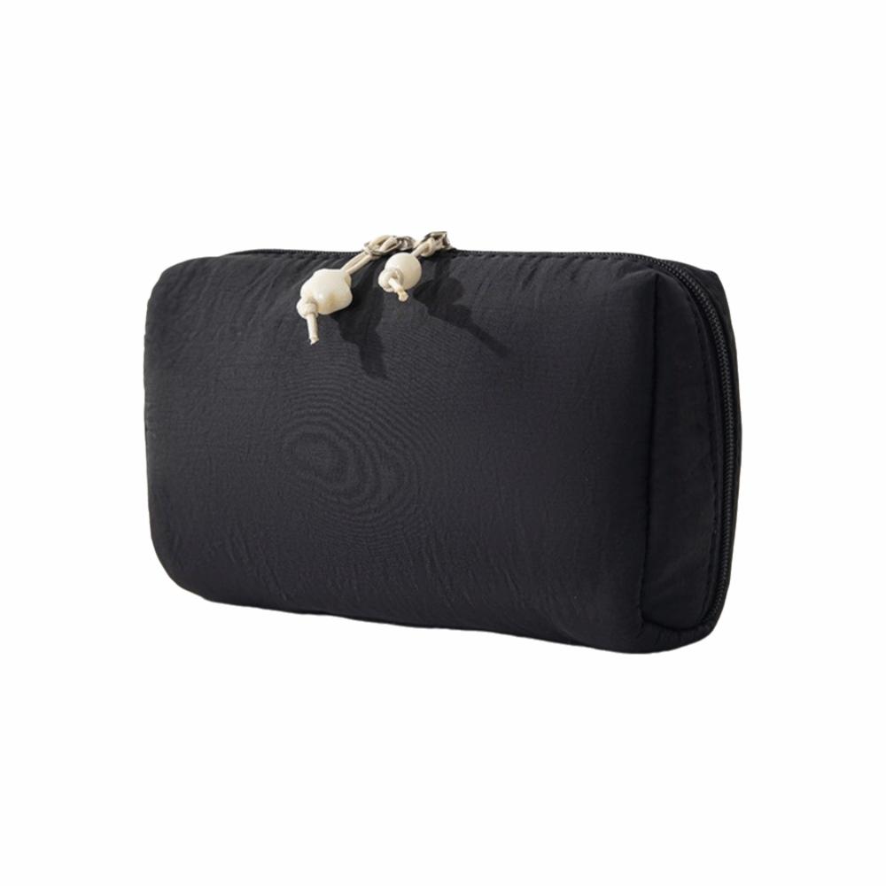 Large Capacity Makeup Storage Bag Portable Waterproof Nylon Lipstick Bag Partitioned Multiple Colors Macaron Color Toiletry Bag