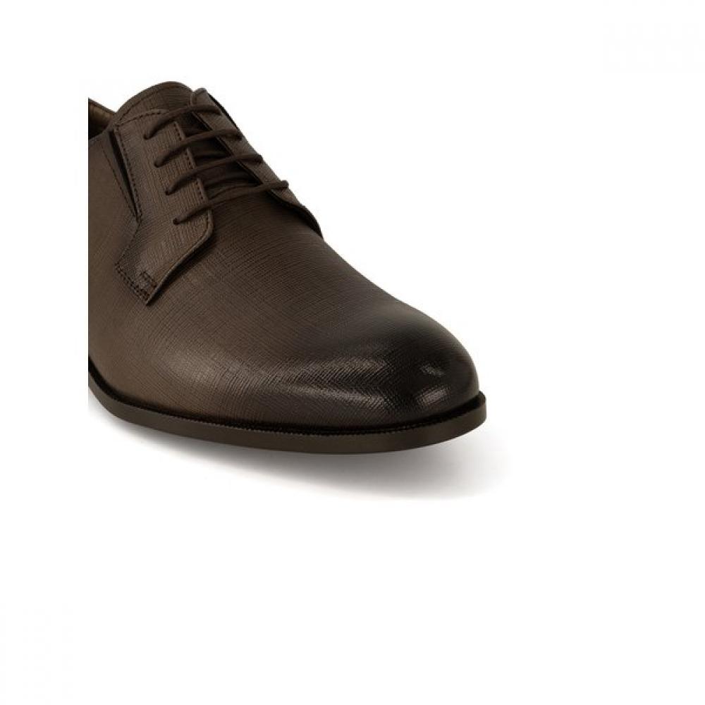 Daks Men S Comfort Gift No.1 Saffiano dreSS ShoeS Dmx279 Ke20  Brown 