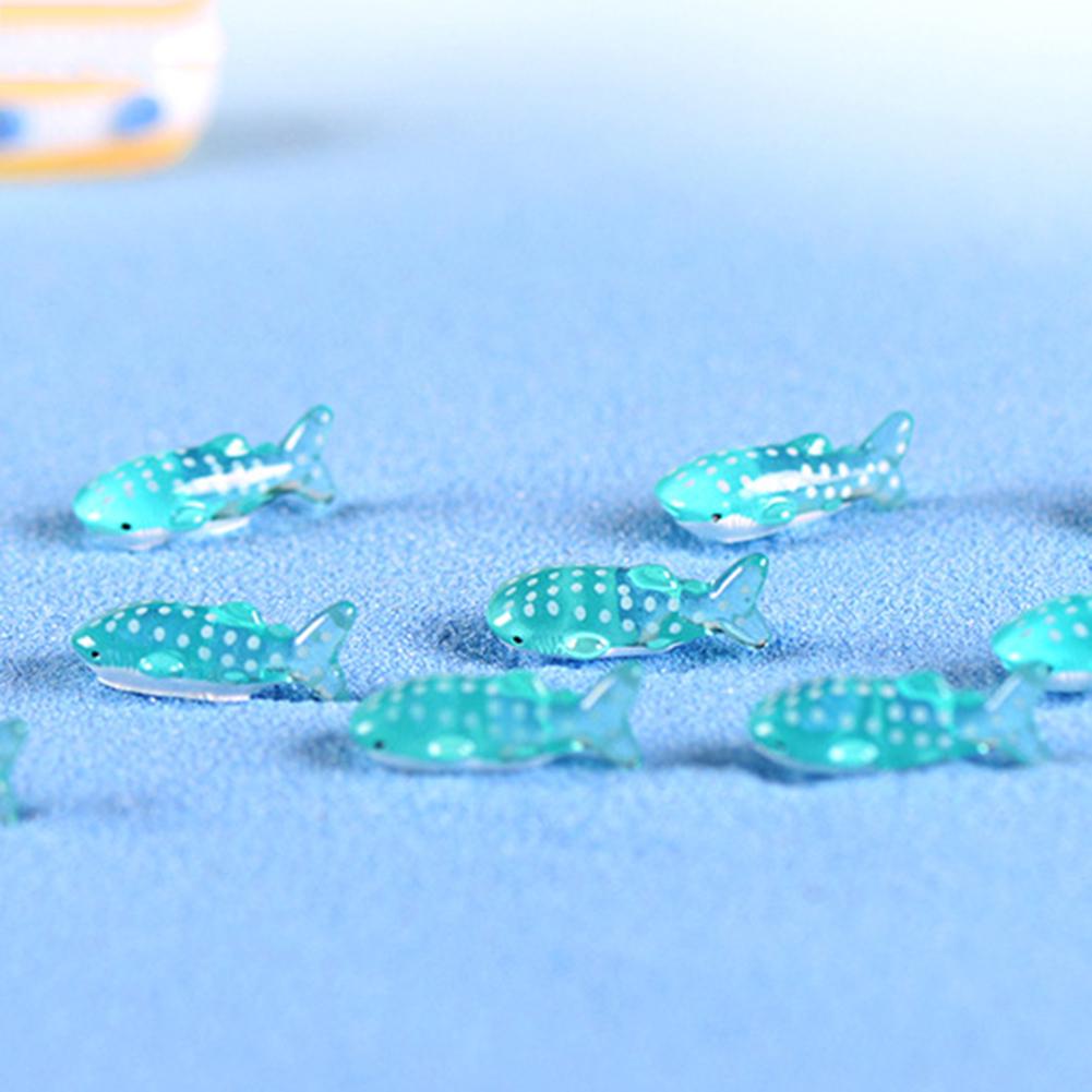 Figurky 5 ks Mikro zahradní krajina DIY Domácí dekorace Žralok Mechové ozdoby Bonsai Stolní dekor