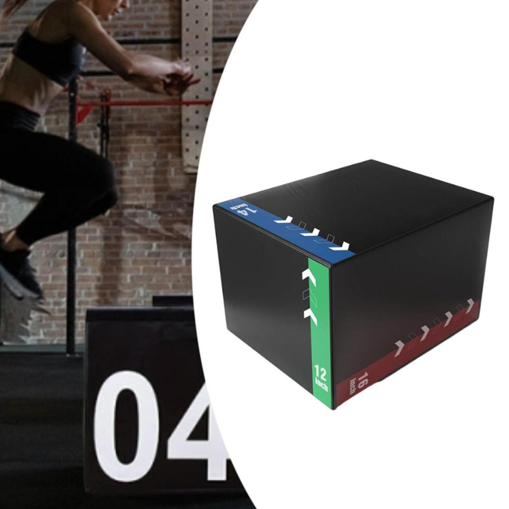 Plyo Jumping Exercise Box Portable Agility Box for Conditioning Workout Home,Jumping Agility Box for Home Gym Plyometric Box