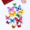 3D PVC Double-Layer Butterfly Wall Sticker Decoration