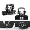1pair Mounting Clamp Rotatable Led Work Light Bar Universal Metal Bracket Holder Car Engine Hood Cover Auto Replacement Parts
