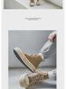 Men's Retro High-Top Canvas Shoes - Autumn Thick-Soled, Casual Style