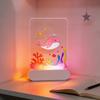 Smart Flat Book Light Rechargeable Clear Reading Light with 3 Colors And Timer Dimmable Full Page Panel Plate Lamp Night Reading Light for Readers