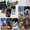 LO43 Fine Horse Soft Shell Phone Case for OPPO A3 Pro A72 A74 A76 A77 A77S A78 A79 A94 A95 A18 A40M A58