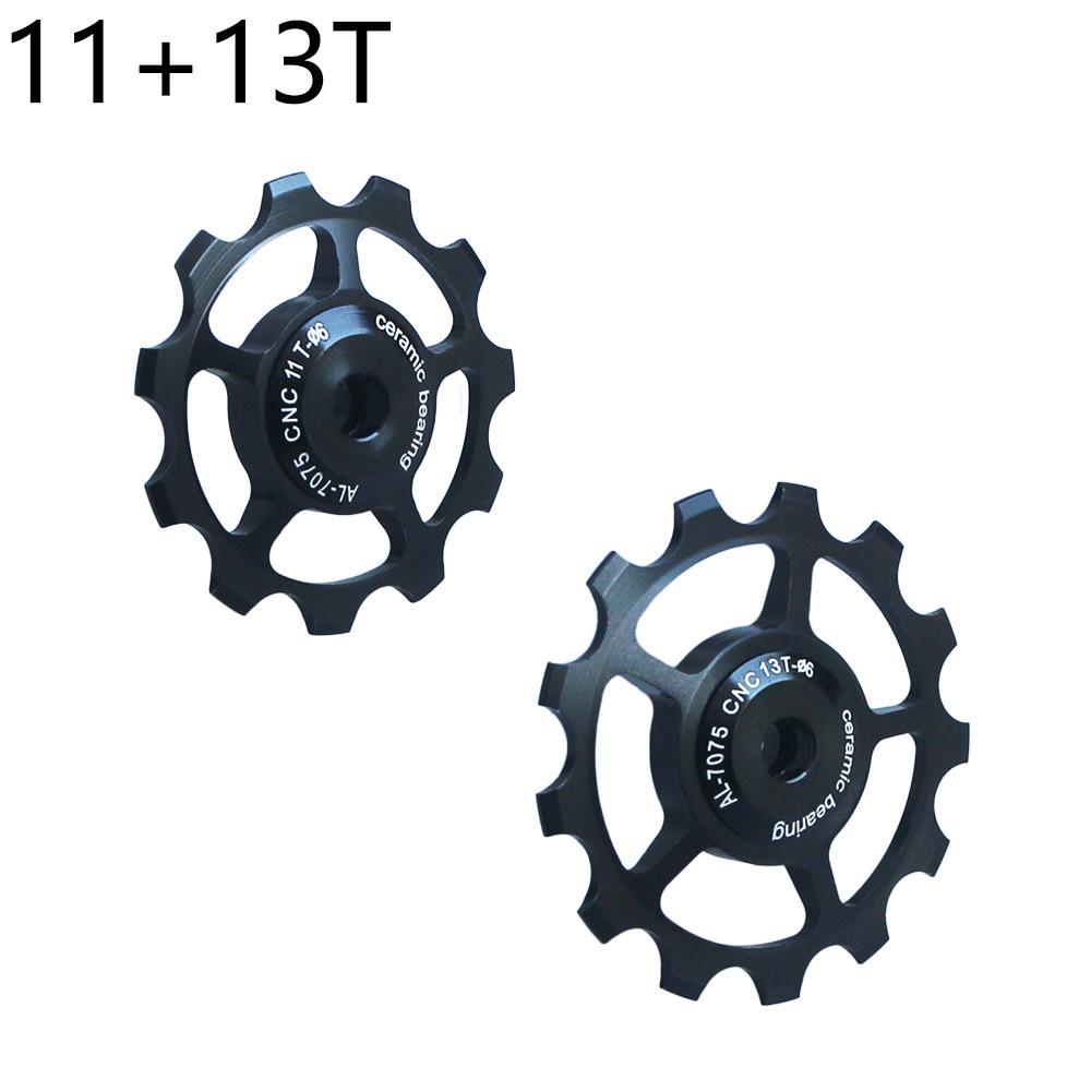 Mountain Bike Ceramic Jockey Wheel Rear Derailleur Pulley 10T-17T